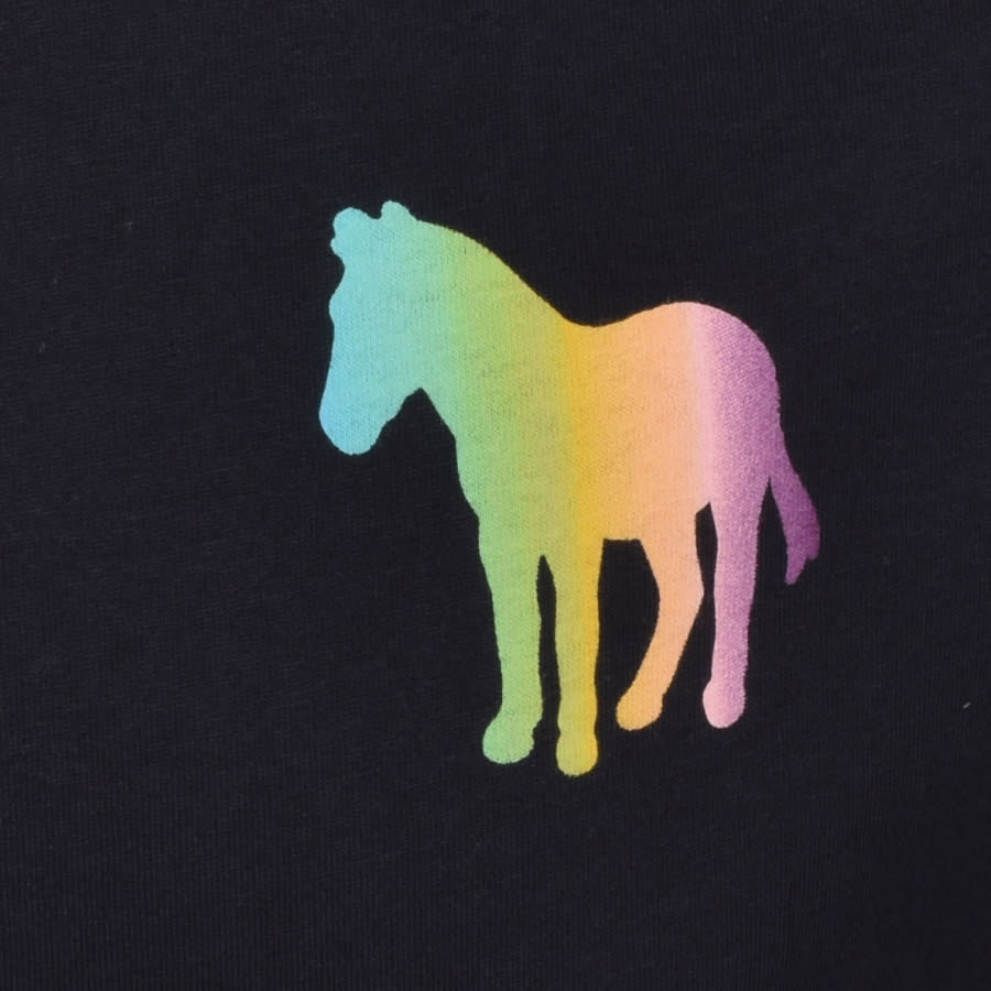 Alternative Image for ProductPS By Paul Smith Zebra Logo T Shirt Navy3